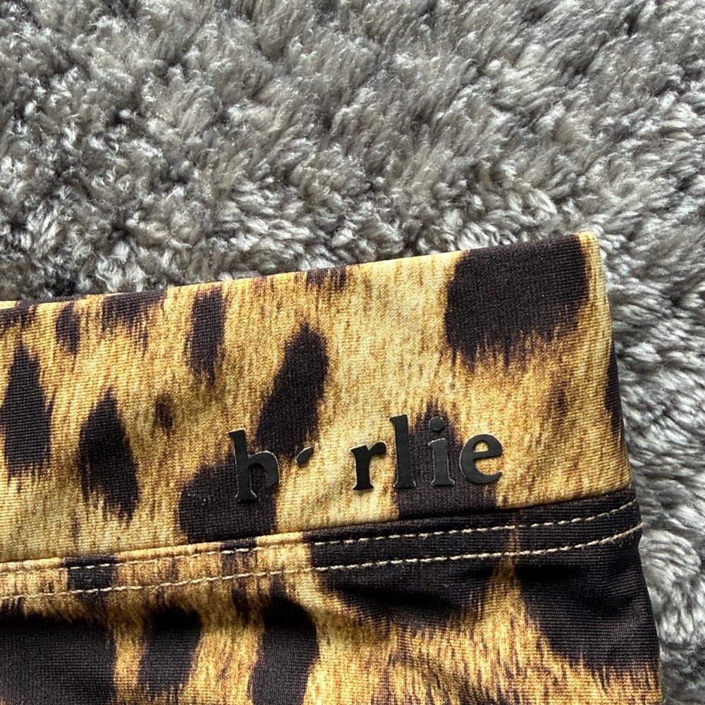 Leopard Print Swim Briefs. Mens. Charlie by MZ - Picture 3 of 3